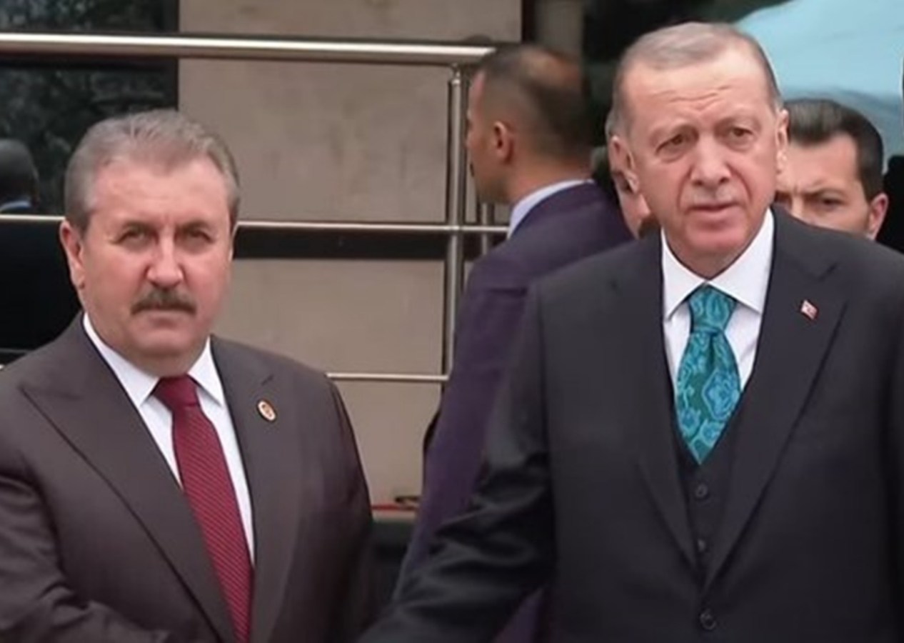 BBP Genel Başkanı Destici'den Cumhur Başkanı Erdoğan görüşmesi sonrası açıklama: Cumhur İttifakı seçimi birinci turda kazanacaktır
