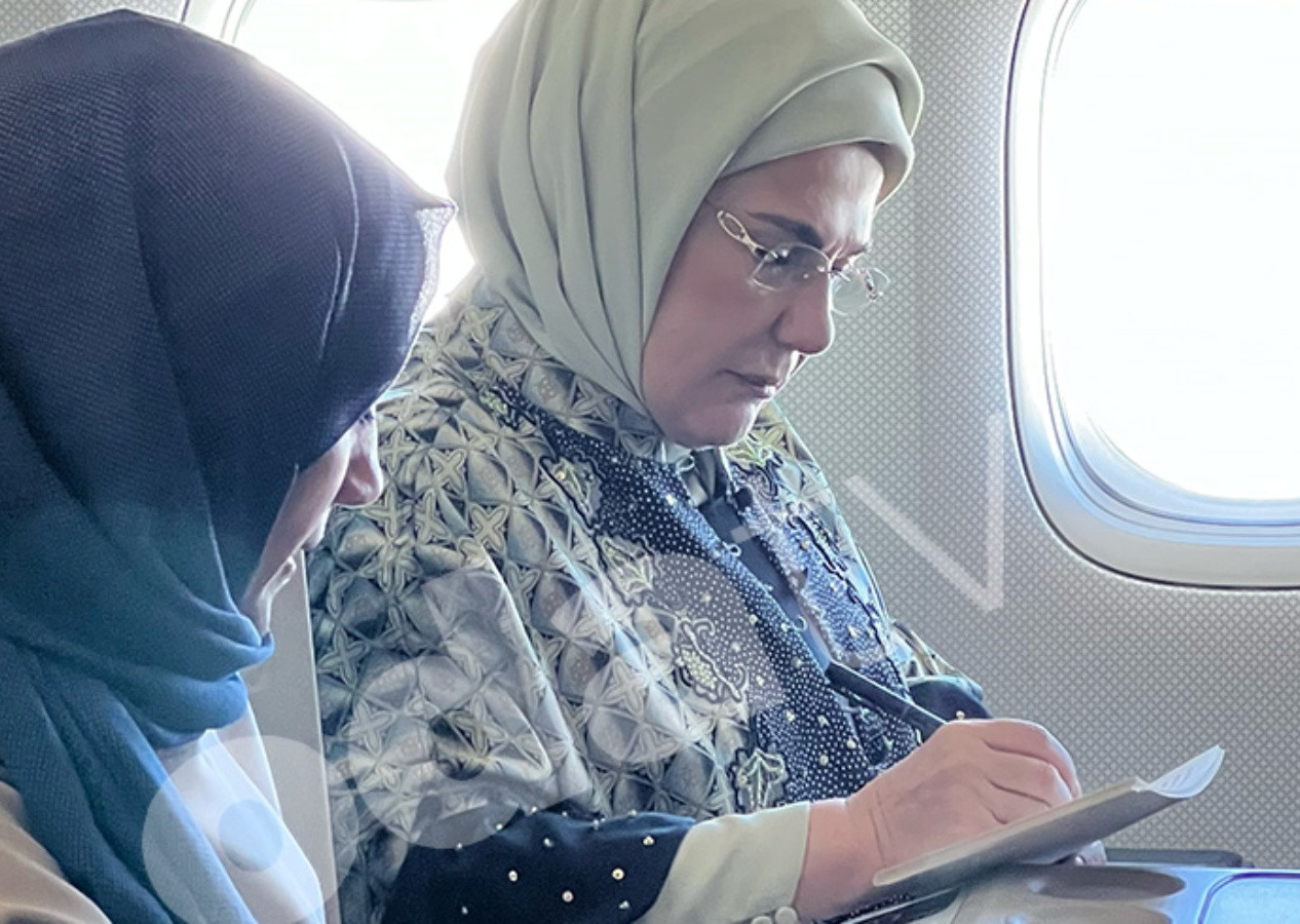 THY'nin tarifeli ABD seferinde Emine Erdoğan sürprizi!