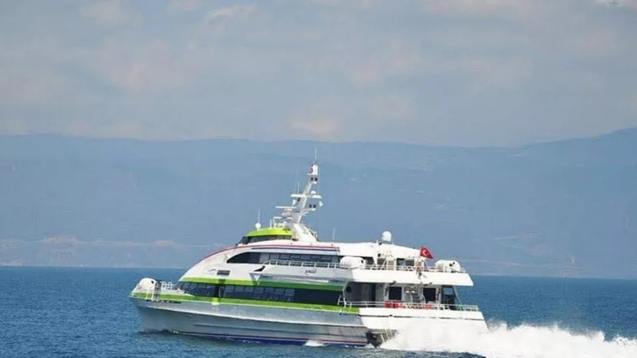 Deniz ulaşımına fırtına engeli! BUDO'nun bazı seferleri iptal edildi