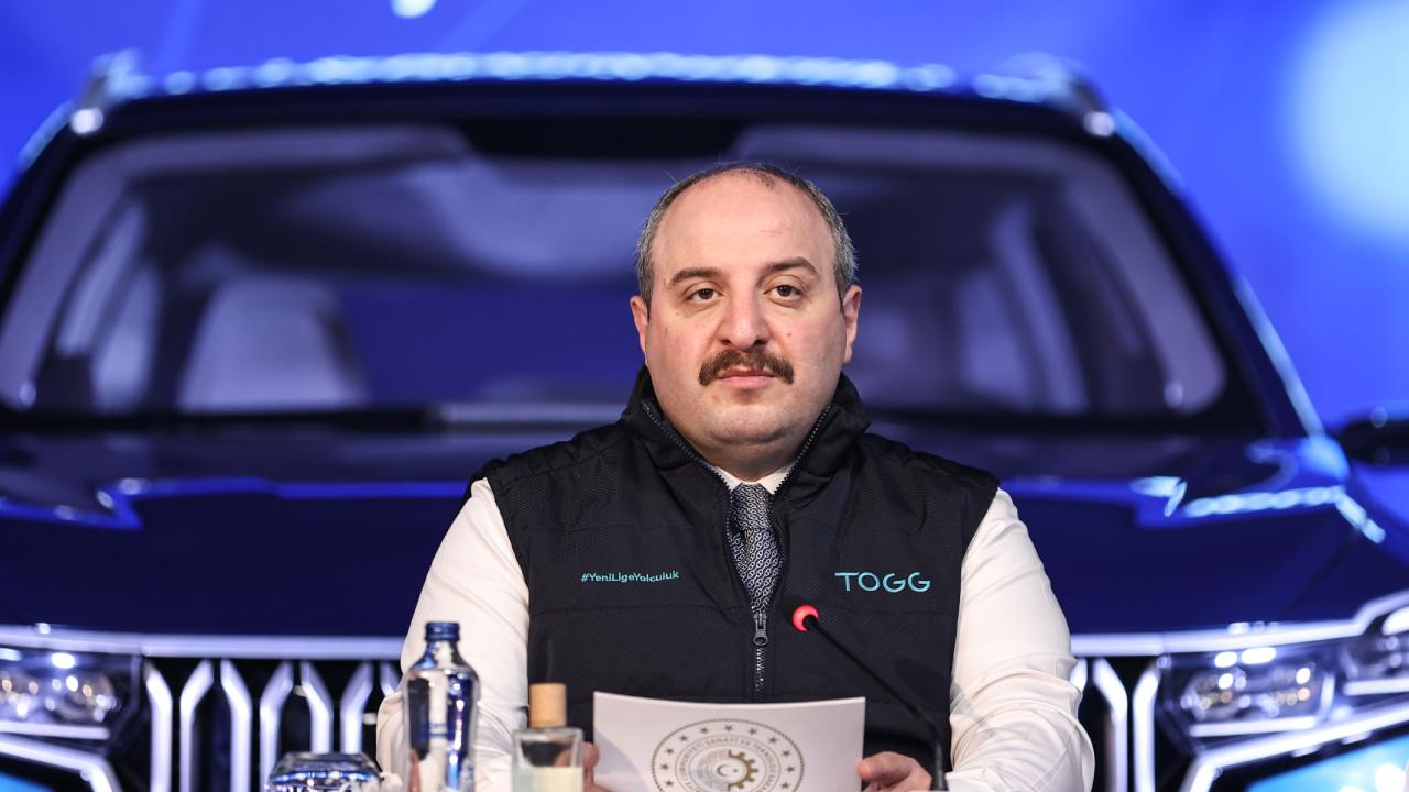 Sanayi ve Teknoloji Bakanı Mustafa Varank'a Togg çıkmadı!
