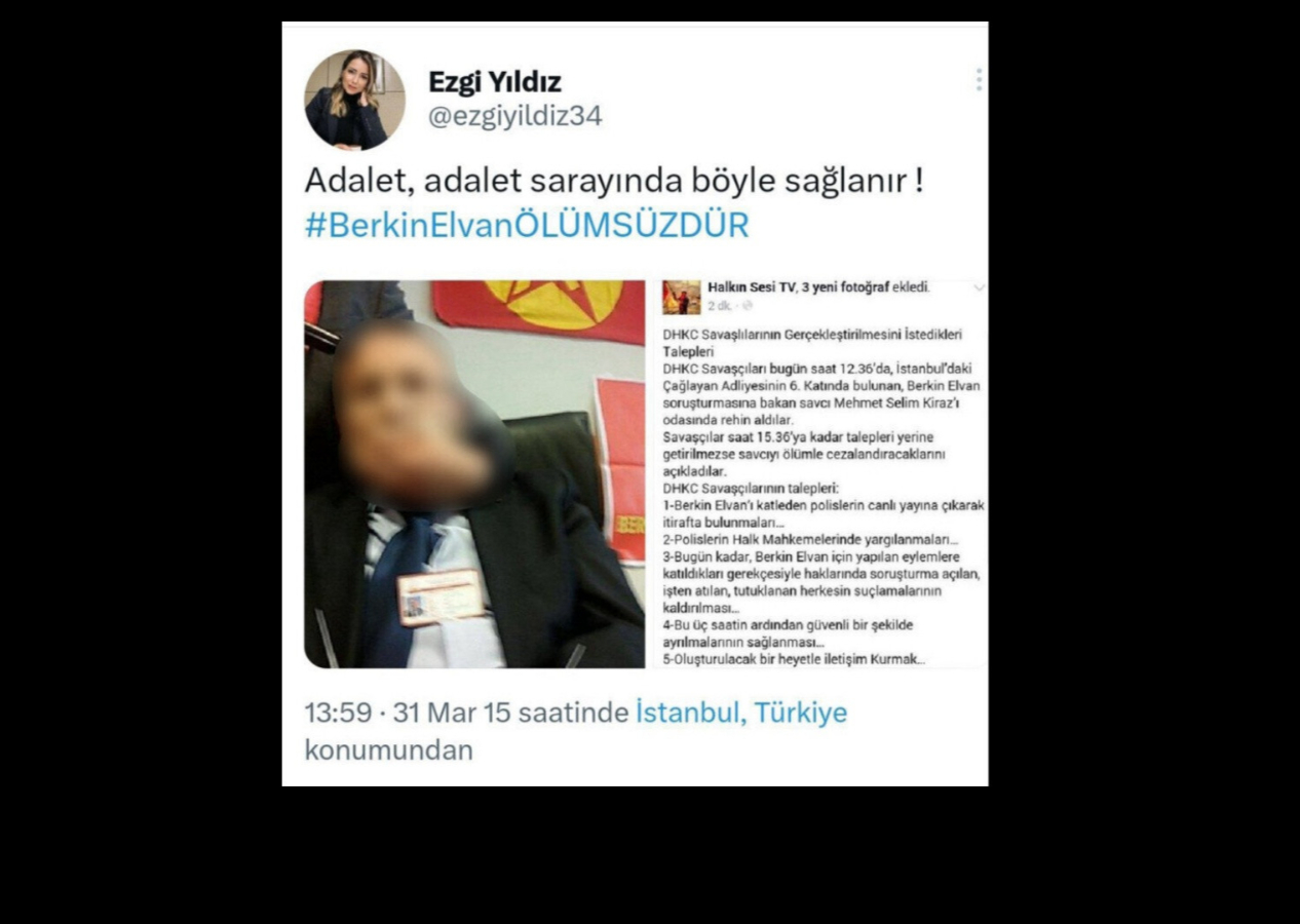 CHP'li Gökhan Günaydın'ın sekreteri Ezgi Yıldız'ın teröristleri övdüğü tweetler ortaya çıktı!