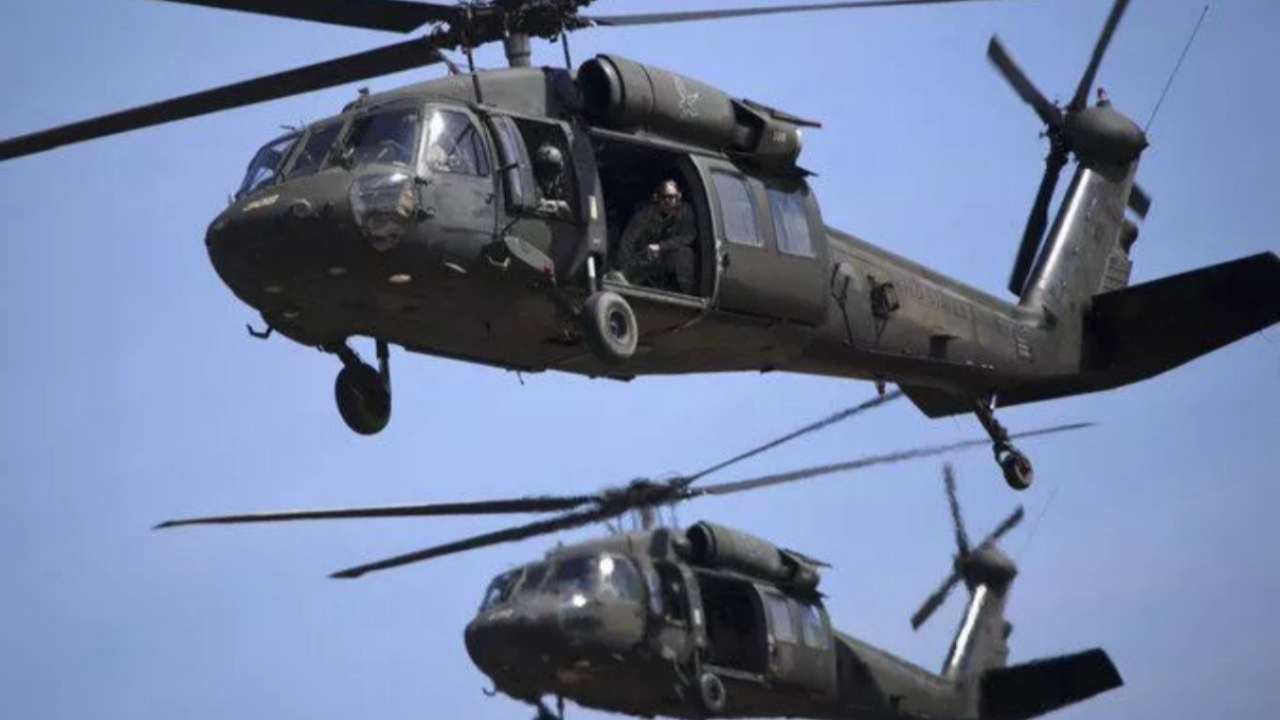 ABD ordusuna ait 2 askeri helikopter çarpıştı!