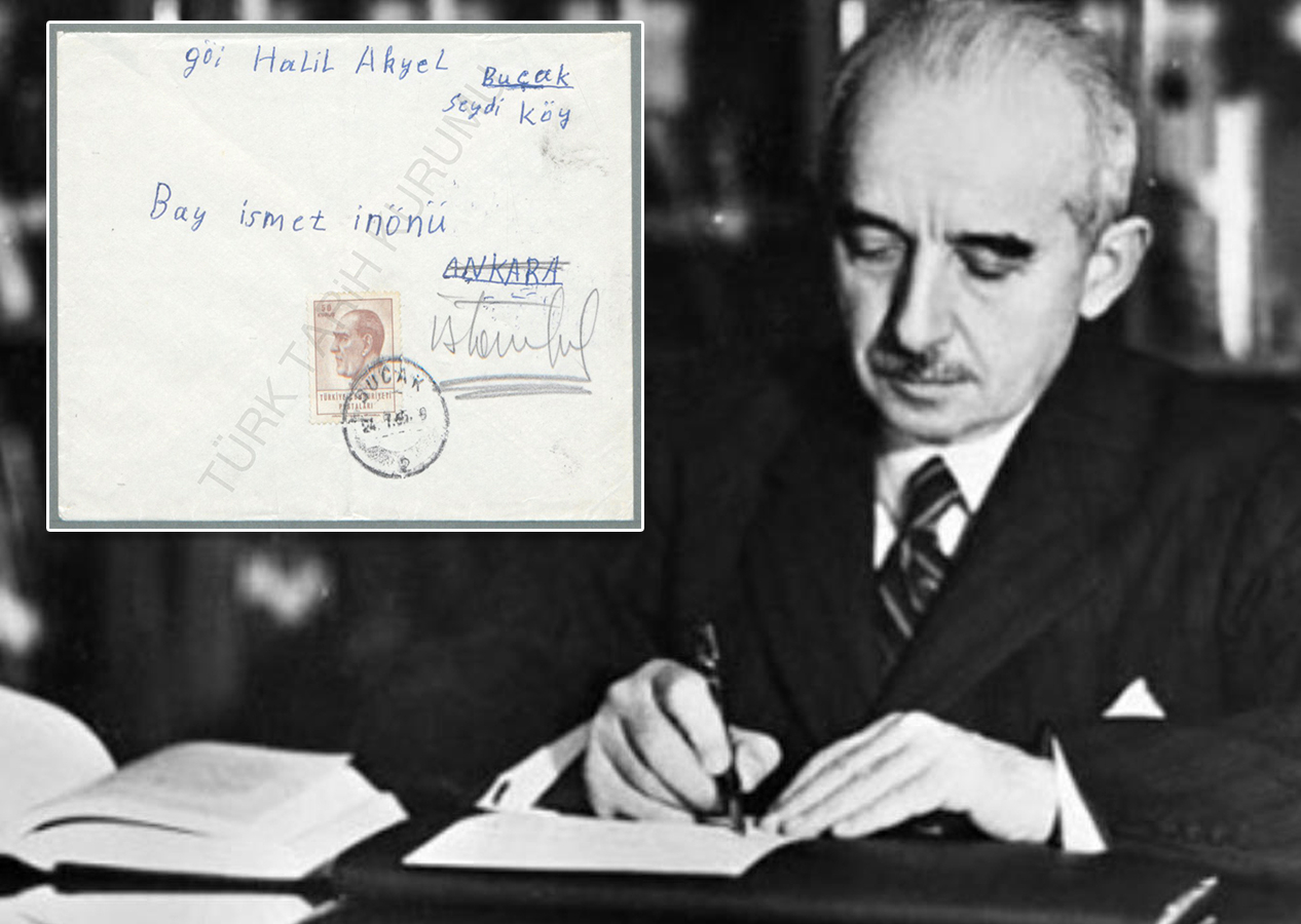 HALİL AKYEL’İN İSMET PAŞA'YA MEKTUBU