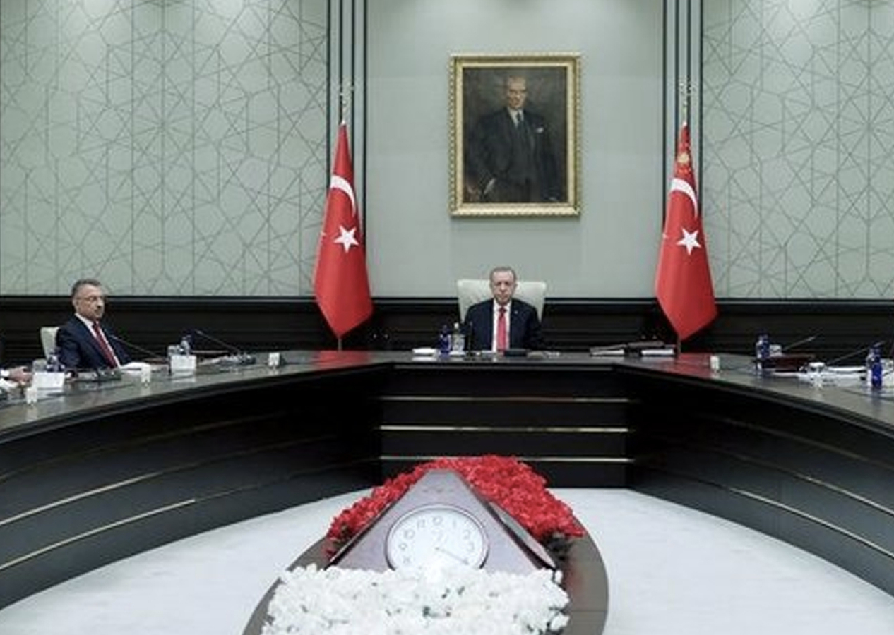 Cumhurbaşkanlığı Külliyesi'ndeki MGK zirvesi sonrası yazılı açıklama