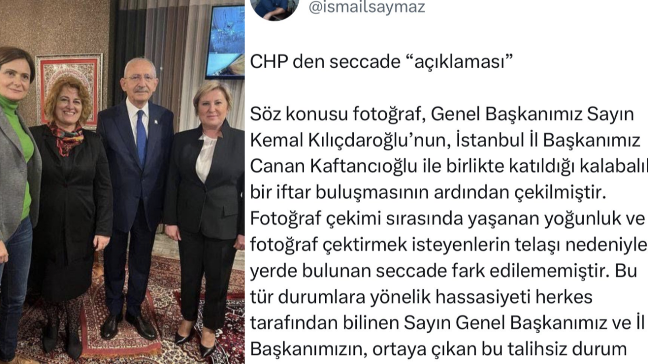Levent Gültekin "Halı parçası" dedi, CHP özür diledi