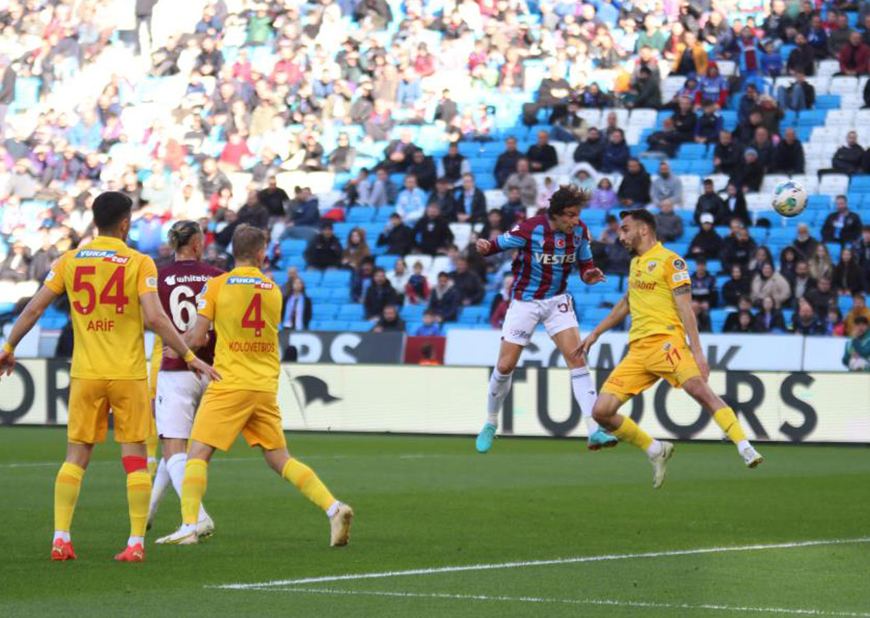 Trabzonspor evinde düelloyu kaybetti