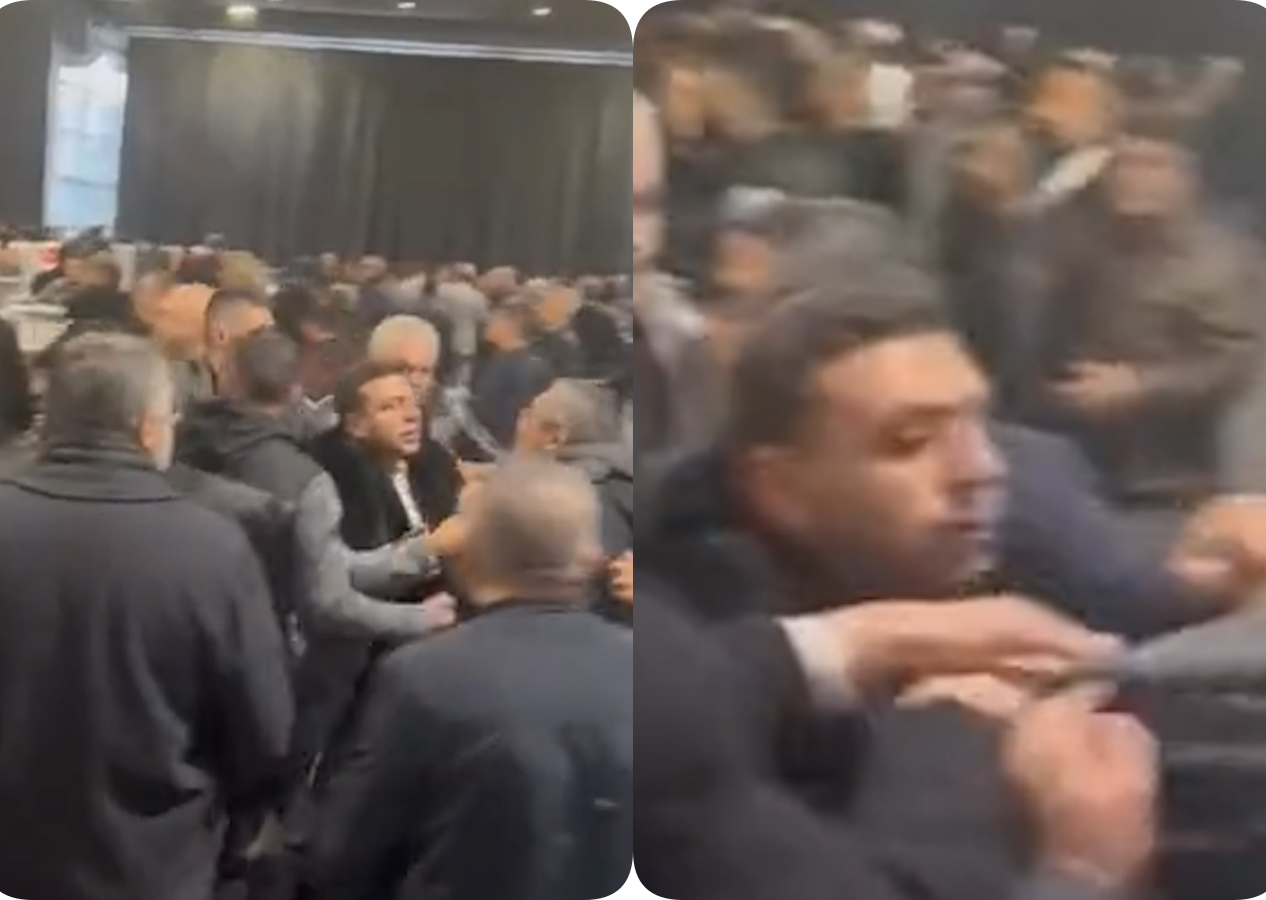 İYİ Parti'nin temayül yoklamasında kavga! Milletvekili adayları birbirine girdi