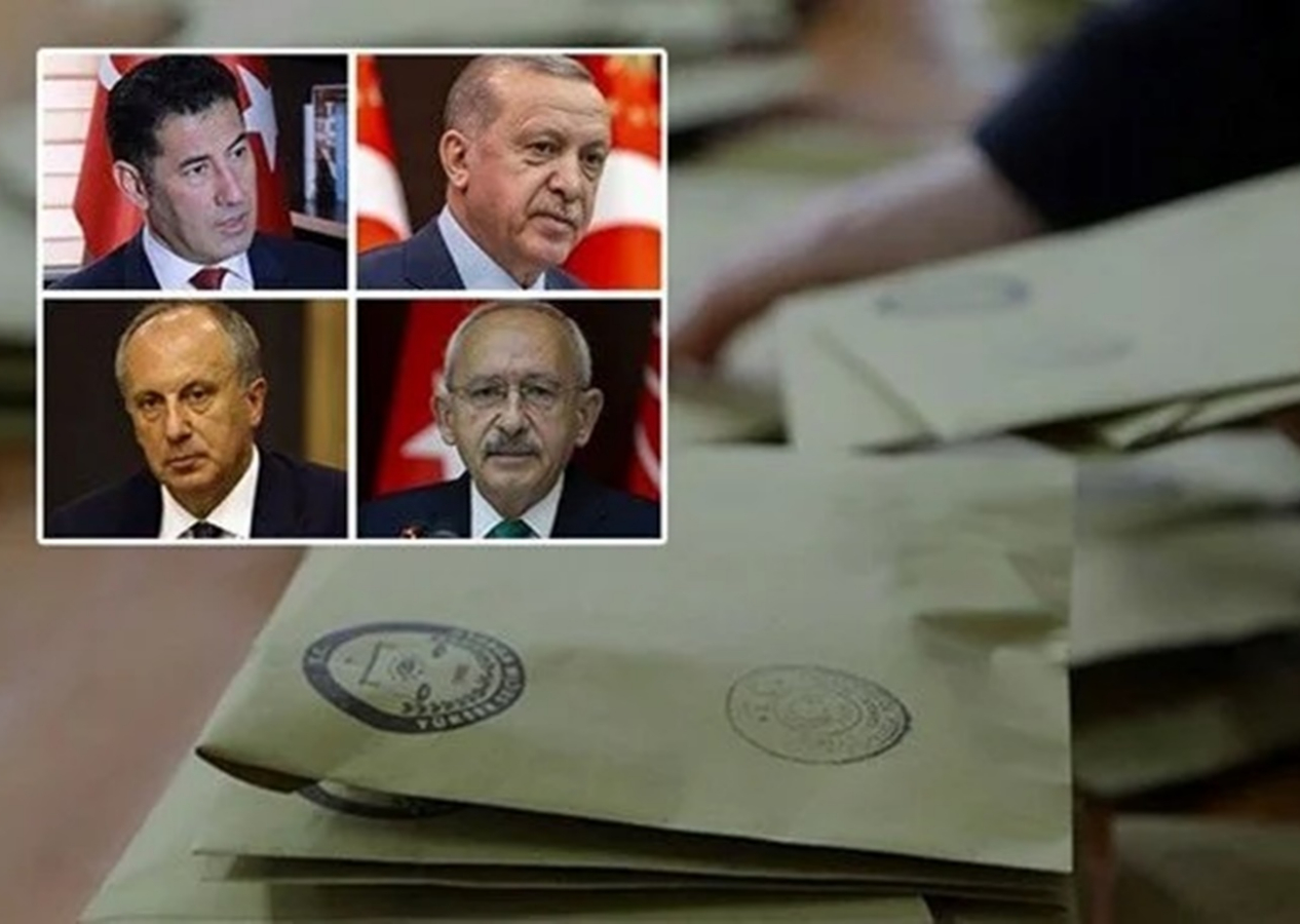 Cumhurbaşkanı adaylarının oy pusulasındaki yerleri belli oldu