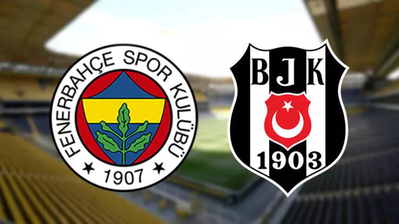 Süper Lig'de dev derbi; Fenerbahçe'nin konuğu Beşiktaş!