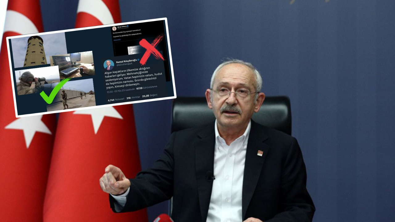 Sosyal medya yalanları ile propaganda yapan cumhurbaşkanı adayı! Kılıçdaroğlu'nun 'mülteci akını' iddiası yalanlandı...