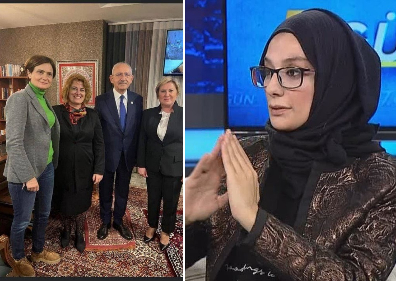 Esra Elönü: Halk o ayakkabıların altında PKK bayrağı görmek istiyor seccade değil!