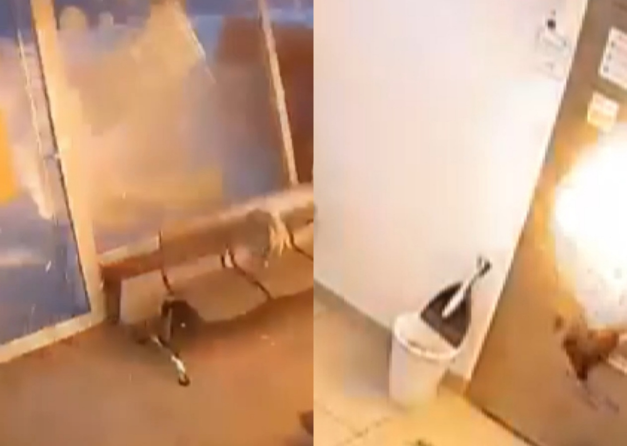 Çamaşır makinesi bomba gibi patladı! Saniyelerle ölümden döndü