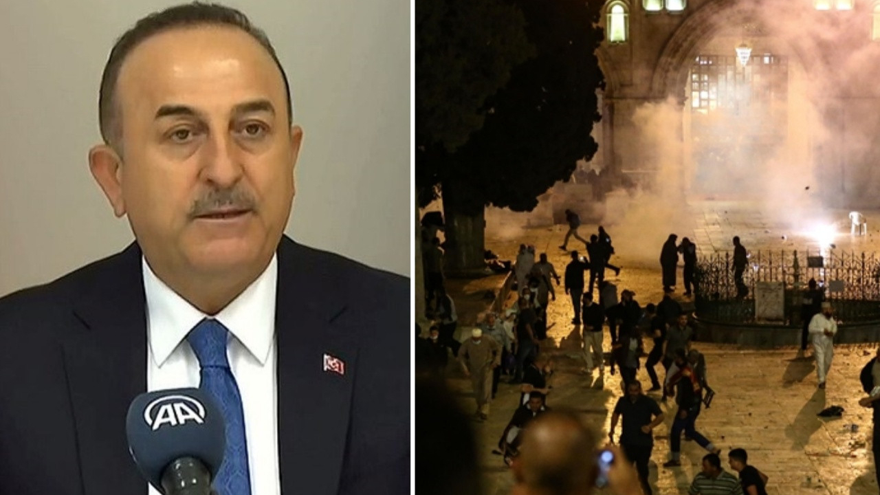 Çavuşoğlu'ndan İsrail'e Mescid-i Aksa tepkisi! "İsrail ile angajman Filistin davası pahasına olamaz"