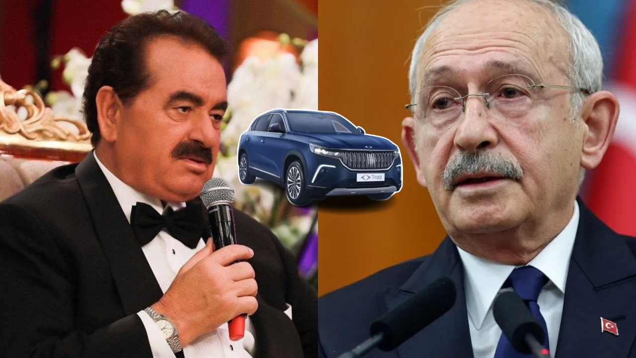 İbrahim Tatlıses'ten Kemal Kılıçdaroğlu'na gönderme: "Al sana Togg"