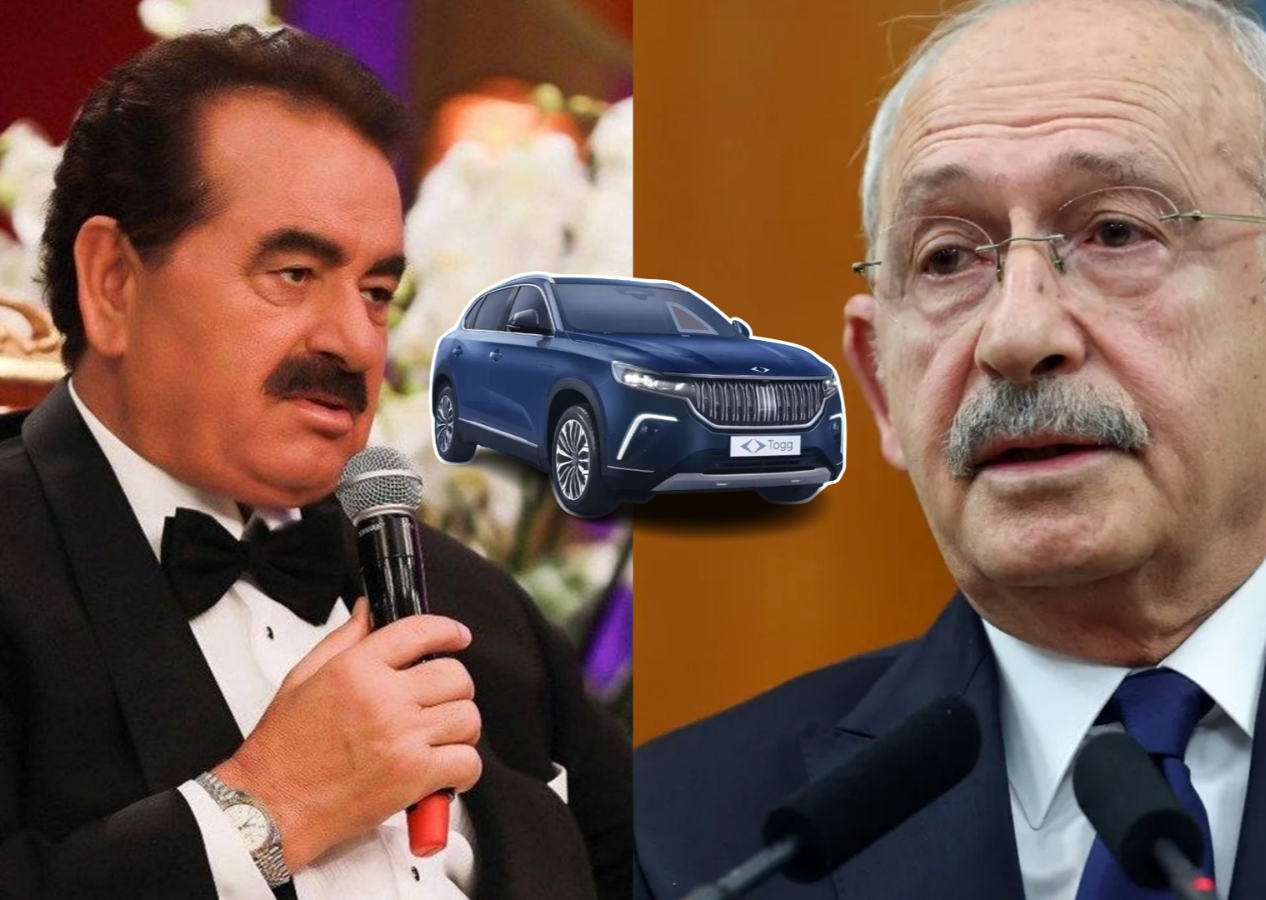 İbrahim Tatlıses'ten Kemal Kılıçdaroğlu'na gönderme: "Al sana Togg"