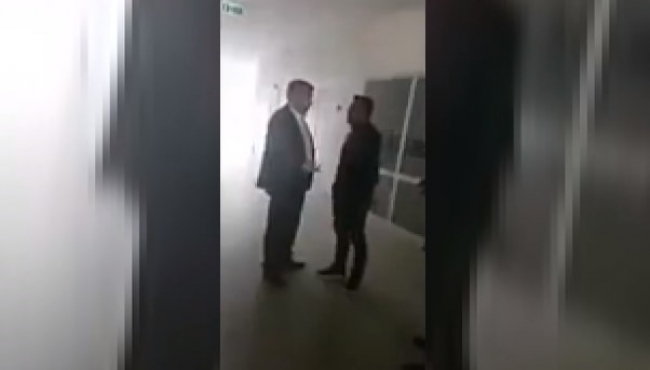 Ömer Halisdemir'in fotoğrafını indiren adamı böyle tokatladı!