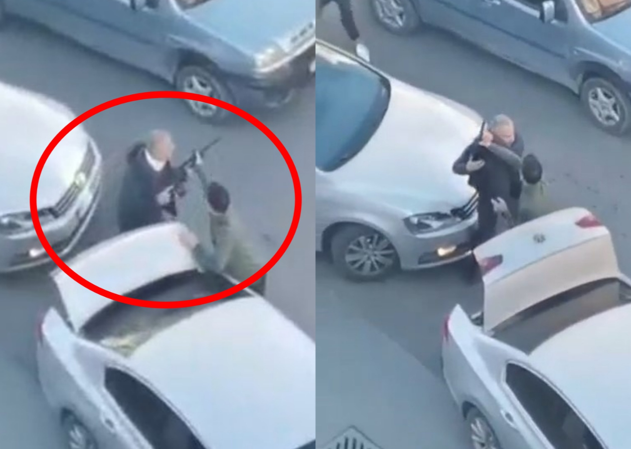 İstanbul'un göbeğinde korkunç olay! Bagajından uzun namlulu silah çıkardı