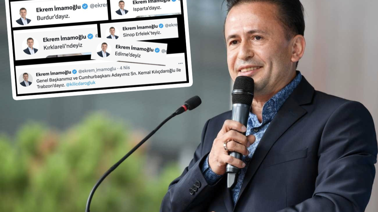 Şadi Yazıcı'dan il il gezen Ekrem İmamoğlu'na gönderme: "Come to İstanbul"