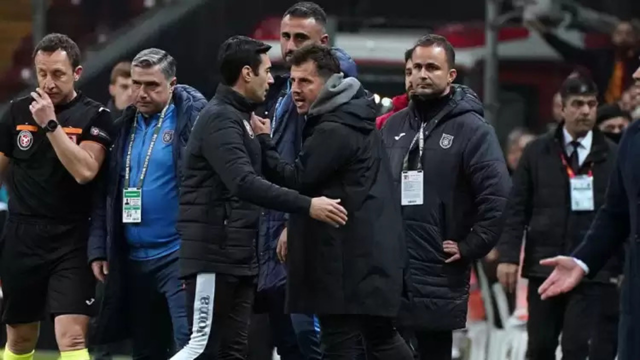 Başakşehir Antrenörü Erdinç Sözer Galatasaray galibiyeti sonrası konuştu: Emre hoca özür diledi...