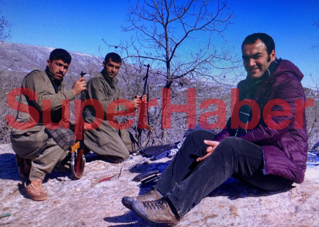 PKK kamplarında boy boy fotoğrafları olan Ferhat Berkpınar şimdi de SuperHaber'i tehdit etti!