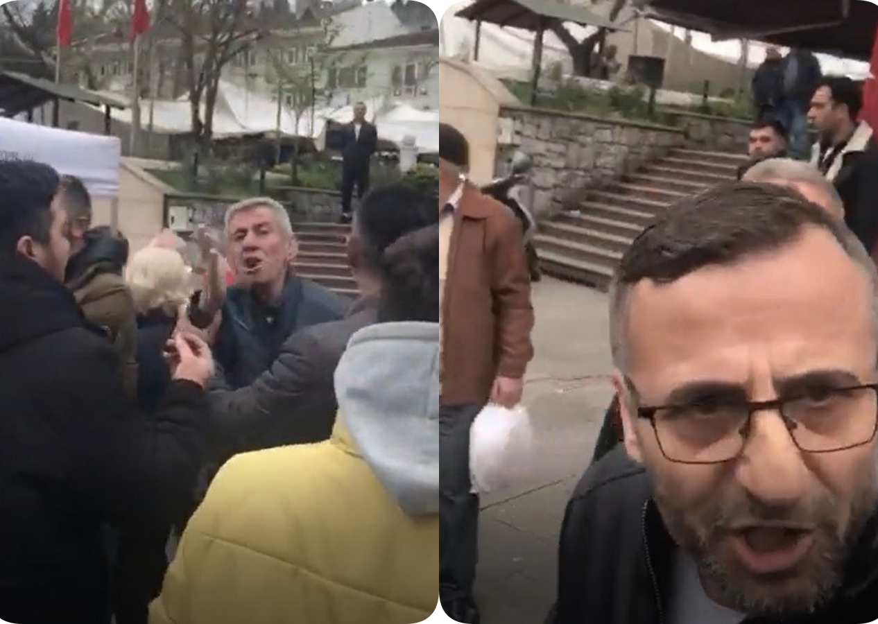 CHP'liler Memleket Partisi standına saldırdı