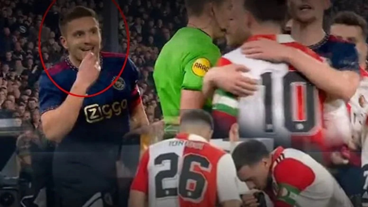 Dusan Tadic'ten Orkun Kökçü'ye skandal hareket!