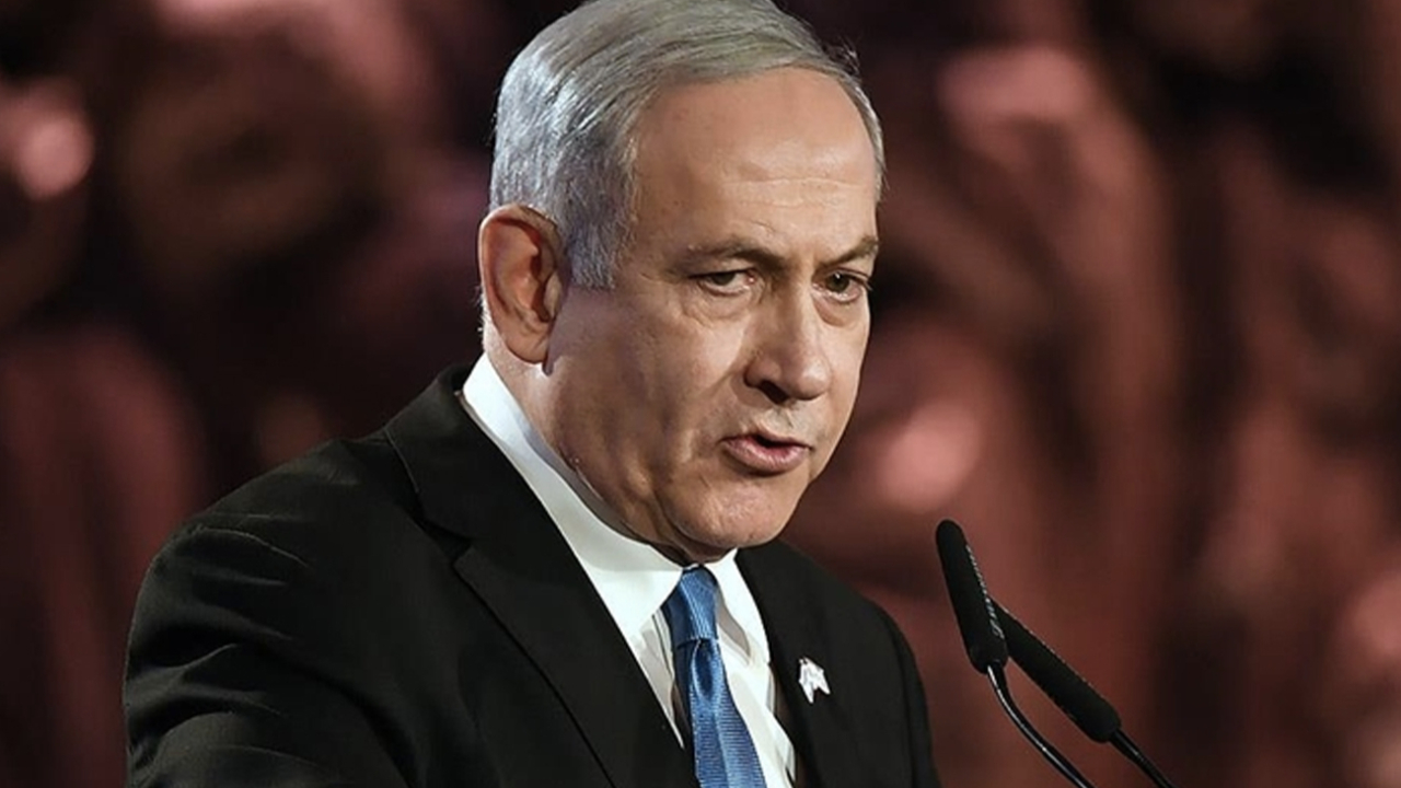 Netanyahu Gazze'ye düzenlenen saldırı sırasında açıklama yaptı