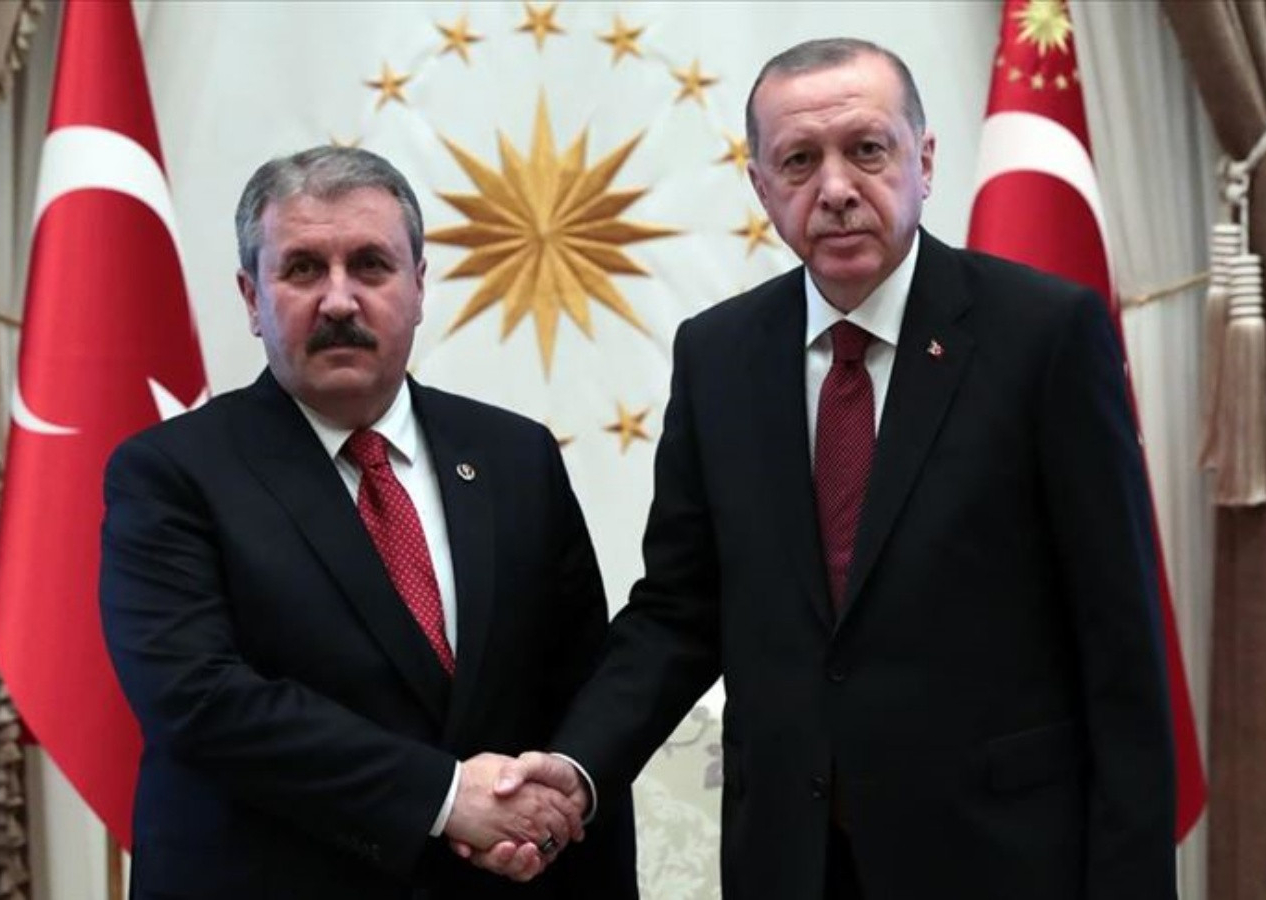 Cumhurbaşkanı Erdoğan ve Destici arasında kritik görüşme! "Seçimlere ayrı listelerle gidiyoruz"