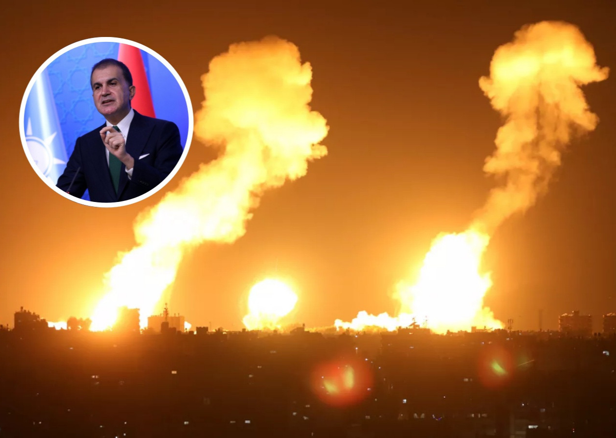 AK Parti Sözcüsü Ömer Çelik'ten 'Filistin' kınaması: İsrail bölge barışını tehdit ediyor!