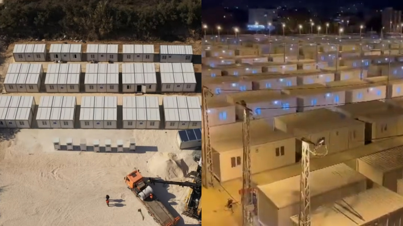 Yorum sizin: Deprem bölgesinde İstanbul Büyükşehir Belediyesi'nin ve Üsküdar Belediyesi'nin yaptığı konteyner kentler