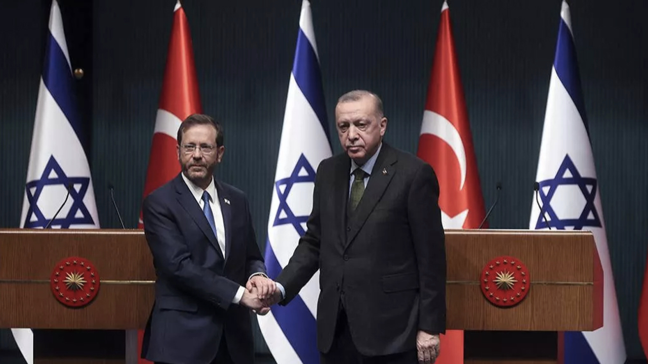 Cumhurbaşkanı Erdoğan İsrail Cumhurbaşkanı Herzog ile görüştü