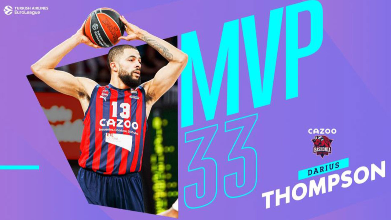 Euroleague'de haftanın MVP'si açıklandı
