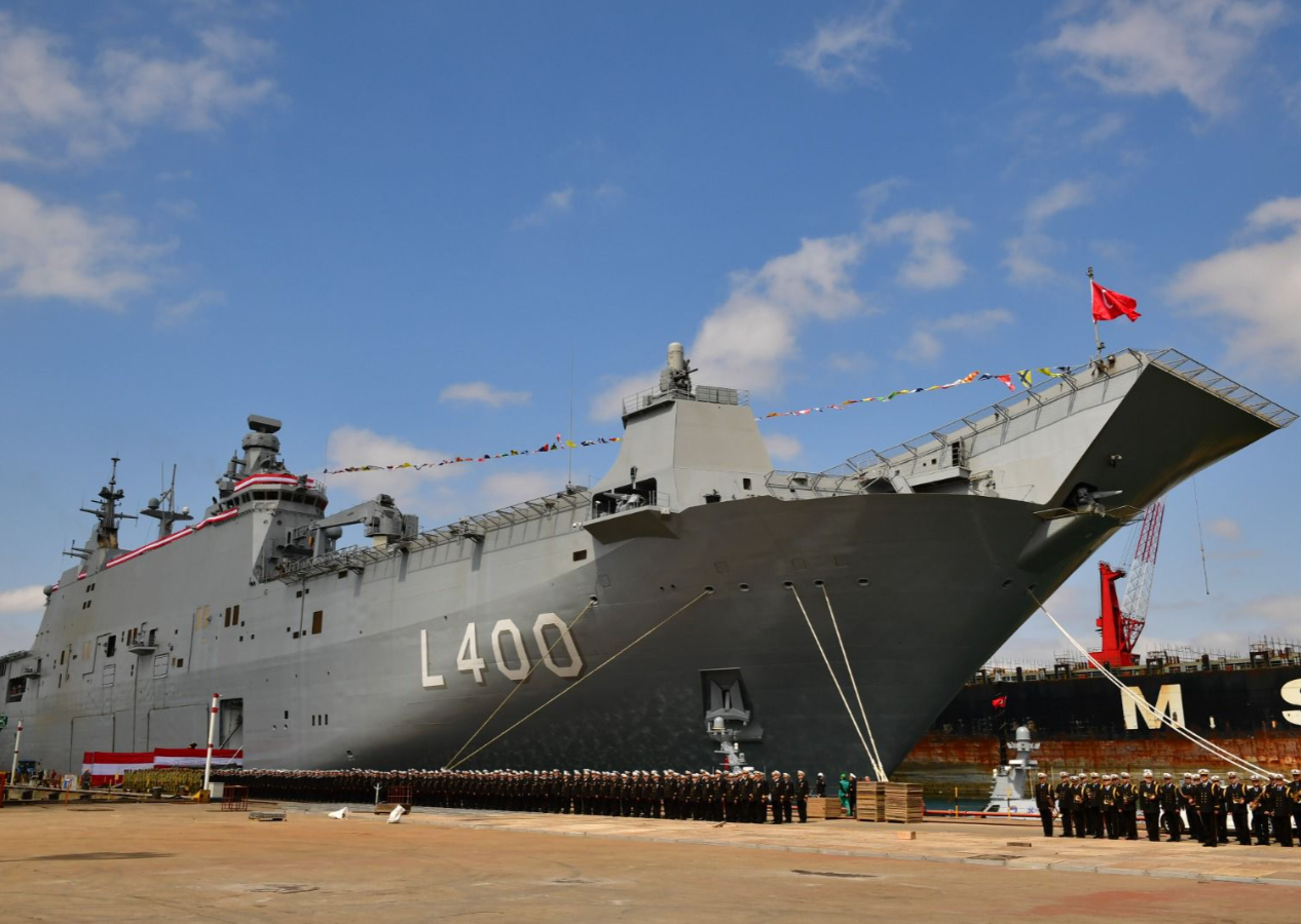 TSK envanterine girdi! Karşınızda dünyanın ilk SİHA gemisi TCG Anadolu