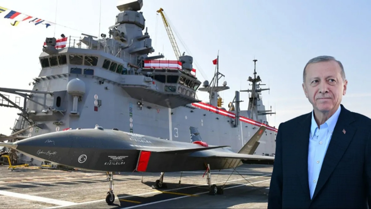 Dünyanın ilk SİHA gemisi! TCG Anadolu bugün teslim ediliyor! Cumhurbaşkanı Erdoğan açılışını yapacak...