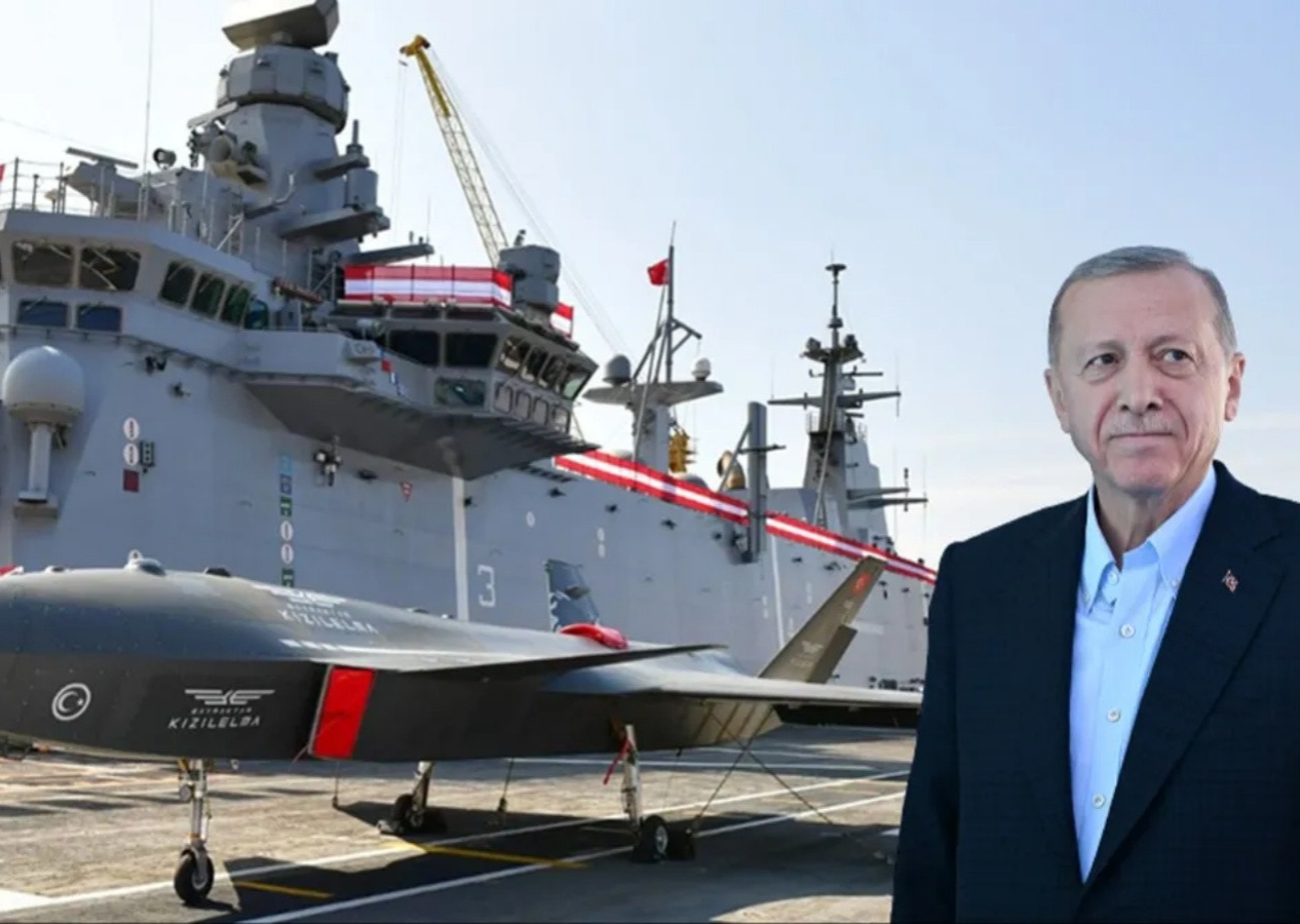 Dünyanın ilk SİHA gemisi! TCG Anadolu bugün teslim ediliyor! Cumhurbaşkanı Erdoğan açılışını yapacak...