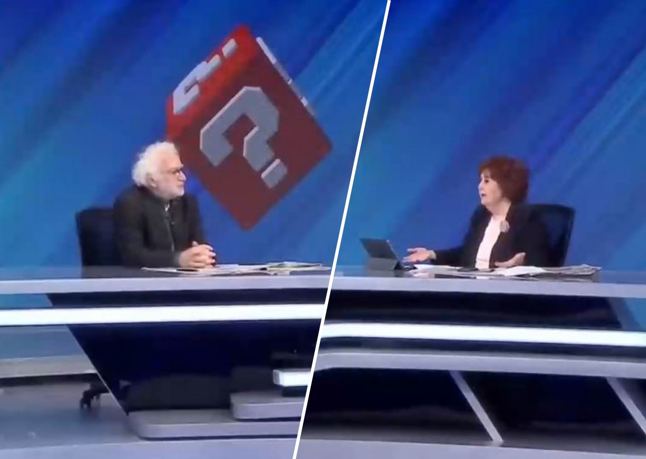 Halk TV'de kepazelik! TCG Anadolu hazımsızlığı pes dedirtti: Yukarıdan 2 bomba ile batırırlar!