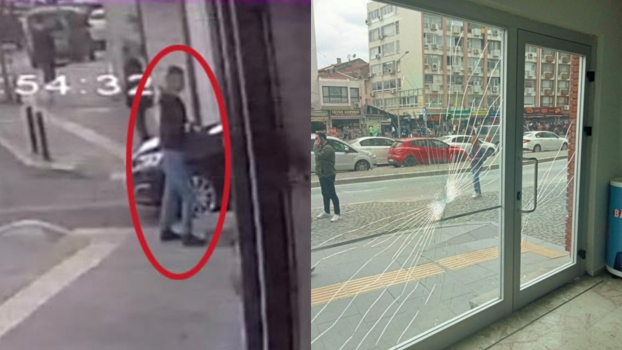 İzmir'de CHP seçim bürosuna taşlı saldırı: O anlar kameralara yansıdı