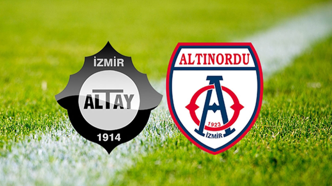 Altay - Altınordu derbisinde 31. randevu