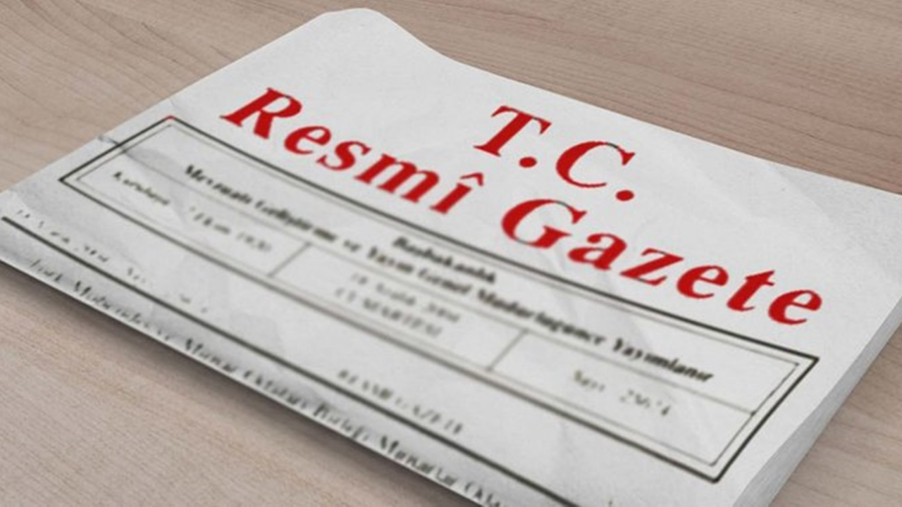 Resmi Gazete yayımlandı (13 Nisan)