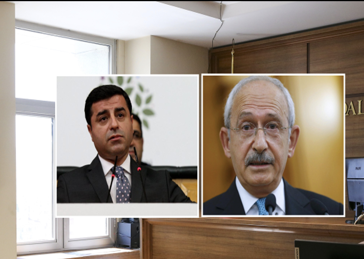 Kılıçdaroğlu'ndan cesaret bulan Demirtaş mahkeme heyetine tehditler savurdu