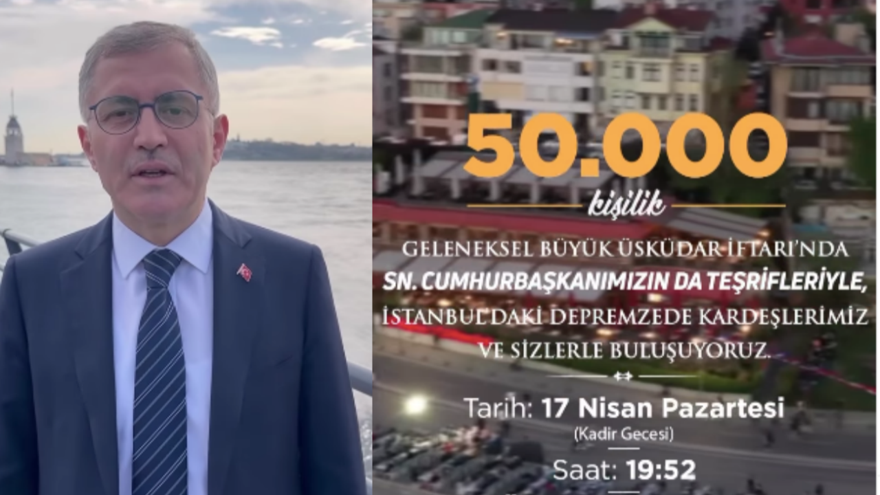 Cumhurbaşkanı Erdoğan Kadir Gecesi Üsküdar’da depremzedelerle buluşacak