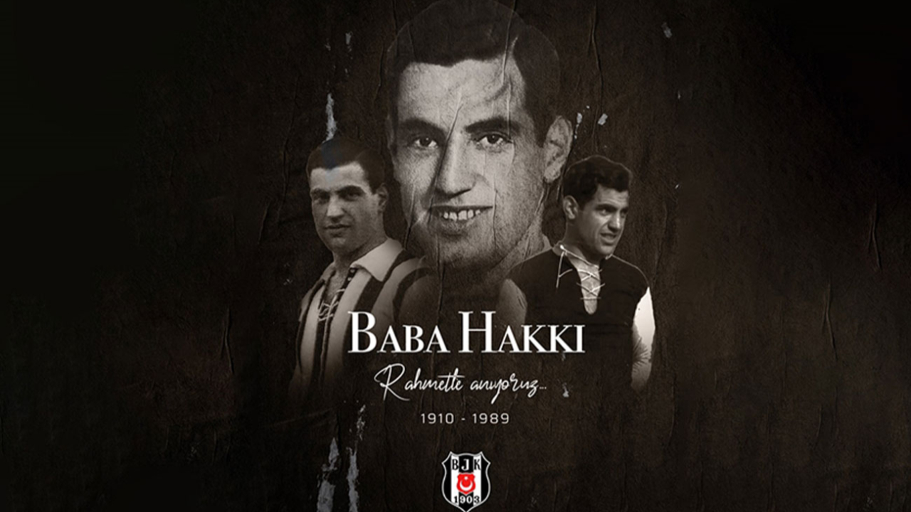 Beşiktaş'ta "Baba Hakkı" anıldı