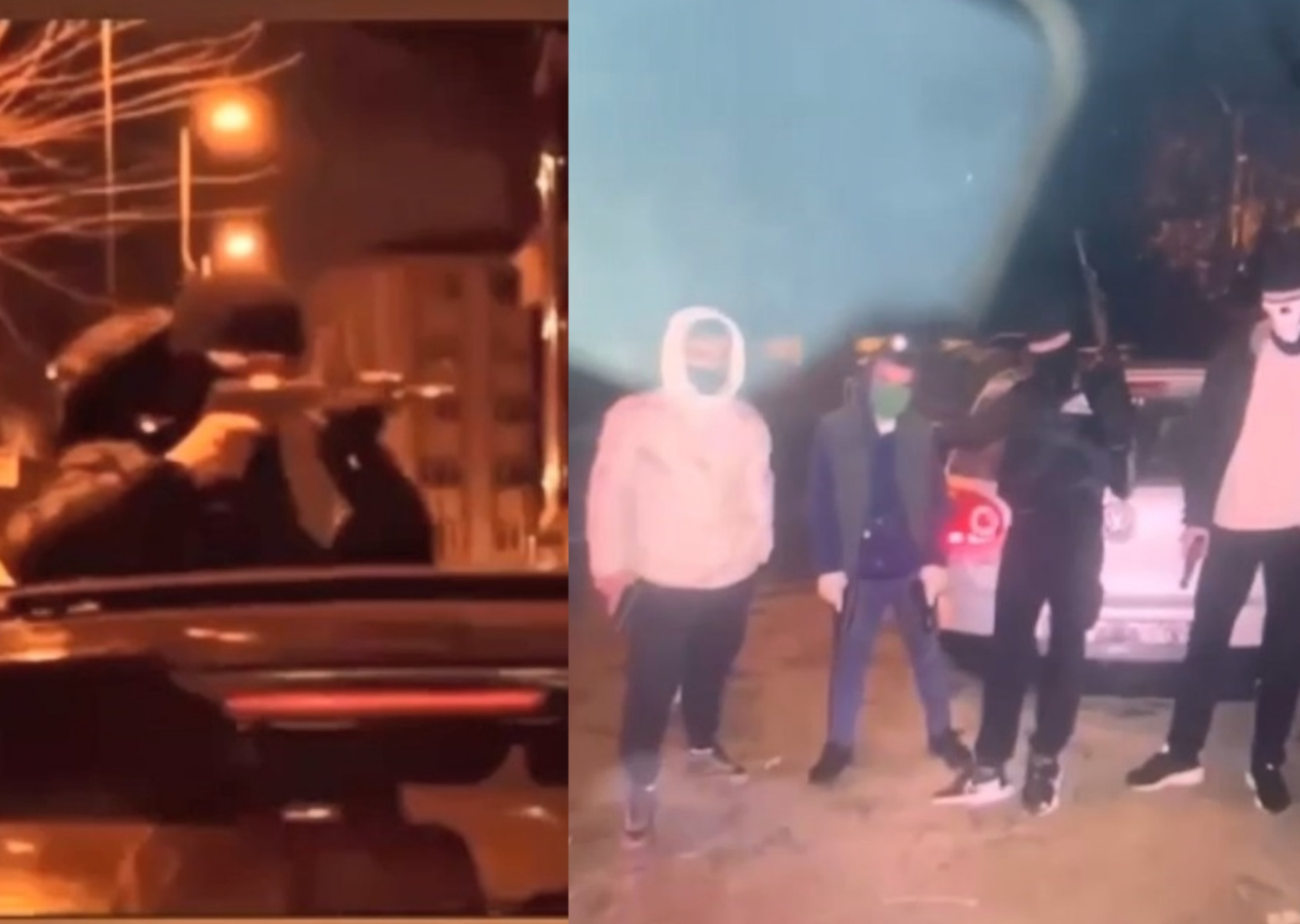 İstanbul'un göbeğinde uzun namlulu silahlarla korku saçtılar! Barış Boyun organize suç örgütünün yeni görüntüleri ortaya çıktı