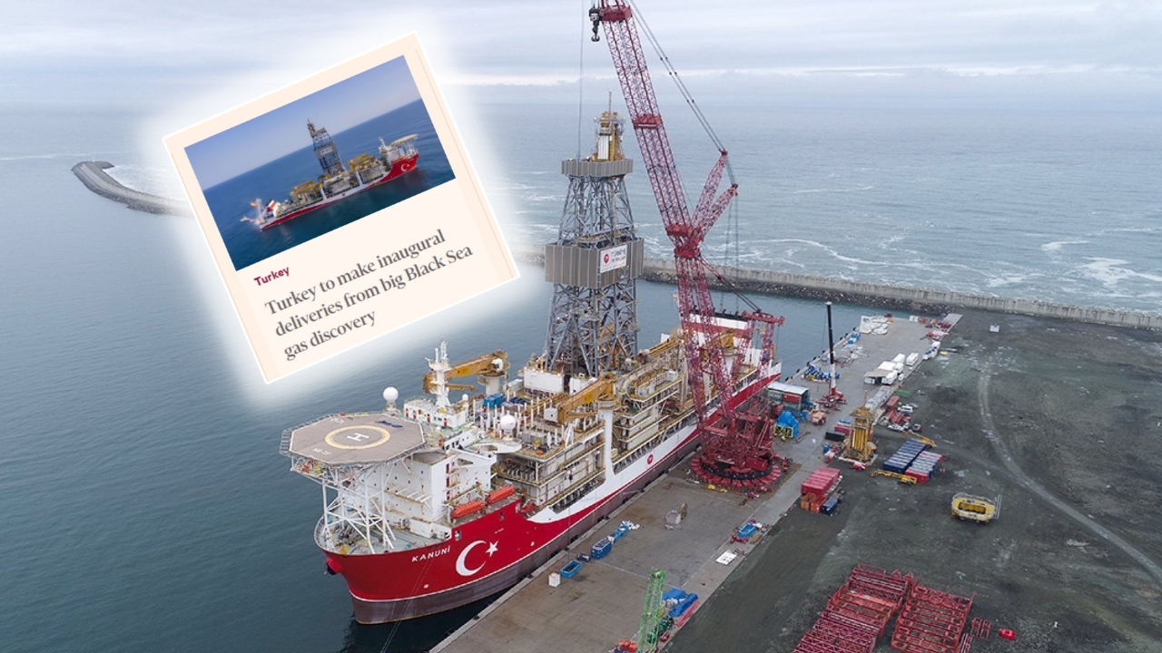 İngiliz Financial Times: Türkiye, büyük Karadeniz doğal gaz keşfinde ilk teslimatı yapacak