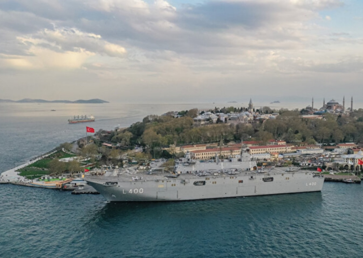 Dünyada bir ilk! TCG Anadolu ziyarete açıldı