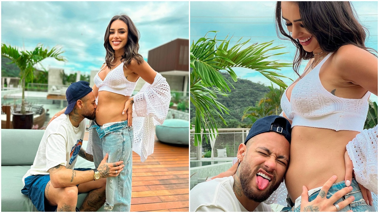 Ünlü futbolcu Neymar ve sevgilisi Bruna Biancardi müjdeli haberi duyurdu! İkinci kez baba oluyor