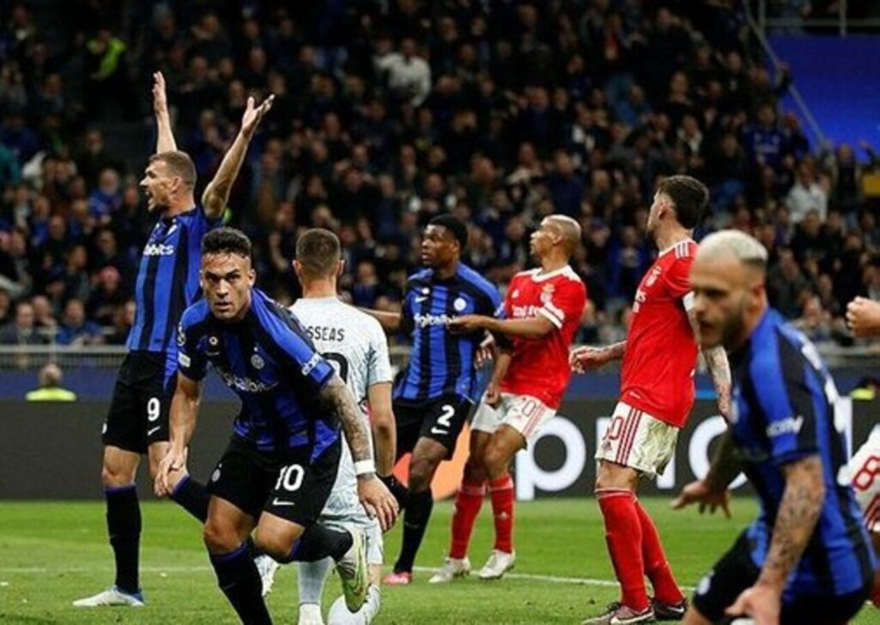 Inter 3 - 3 Benfica | Maçın sonucu...