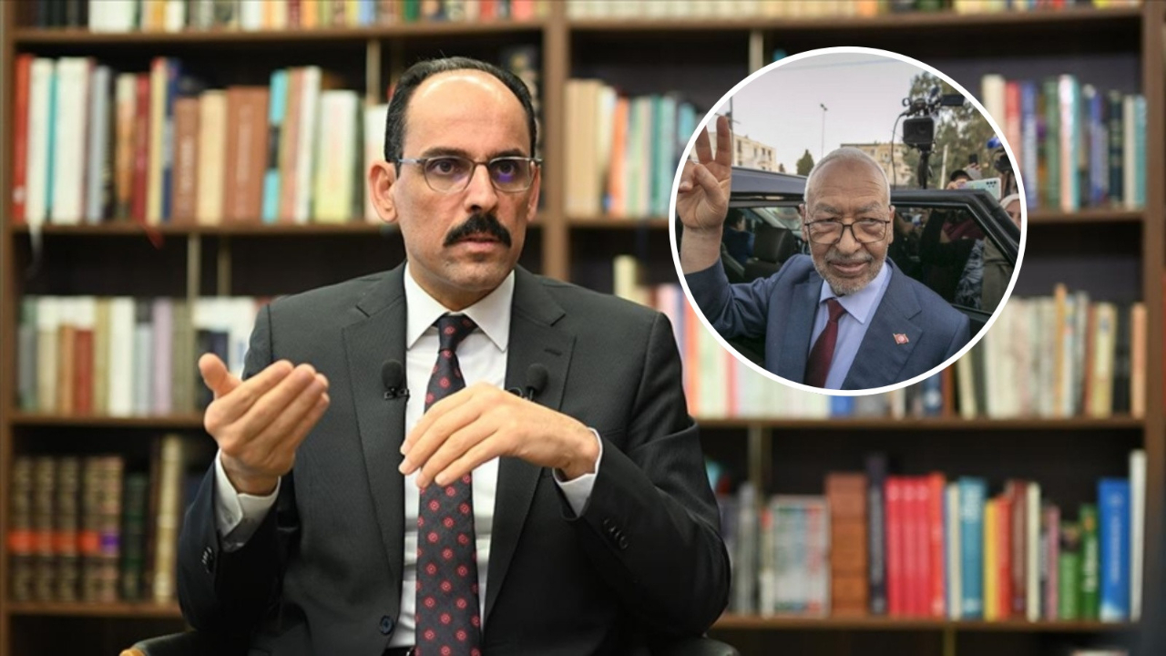 Gannuşi'nin tutuklanmasına İbrahim Kalın'dan tepki:  Demokratik süreçlere darbe vuran endişe verici bir gelişme!