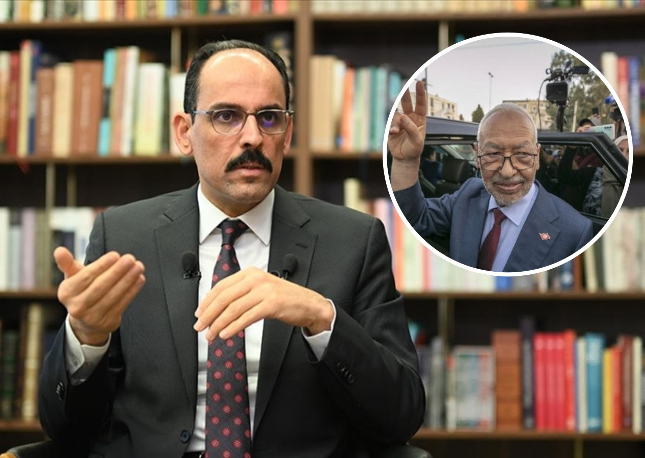 Gannuşi'nin tutuklanmasına İbrahim Kalın'dan tepki:  Demokratik süreçlere darbe vuran endişe verici bir gelişme!