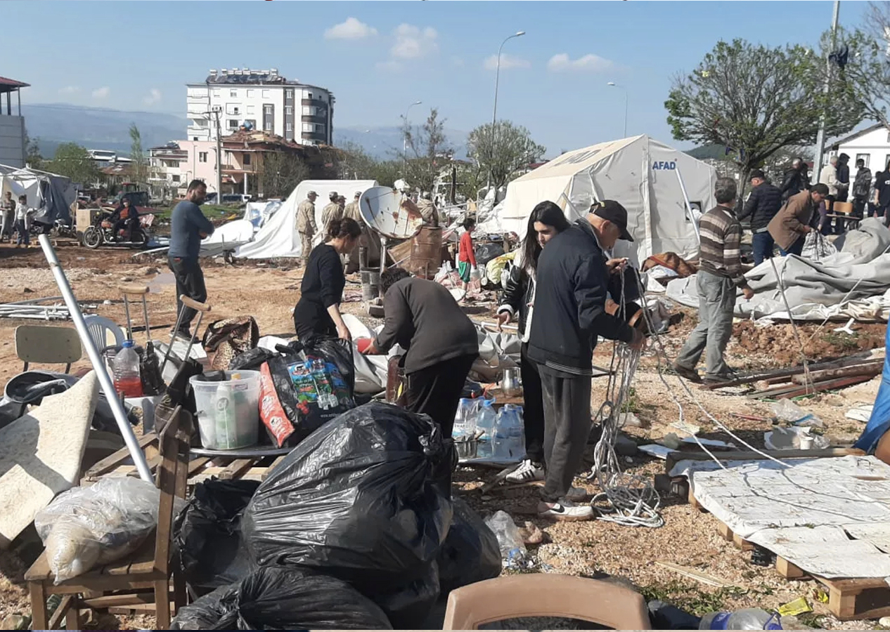 Kahramanmaraş Pazarcık'ta hortum: 1 ölü, 34 yaralı